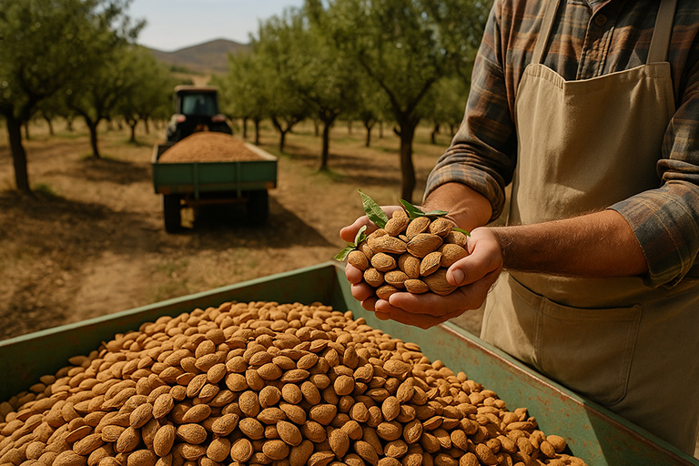 Producción de frutos secos